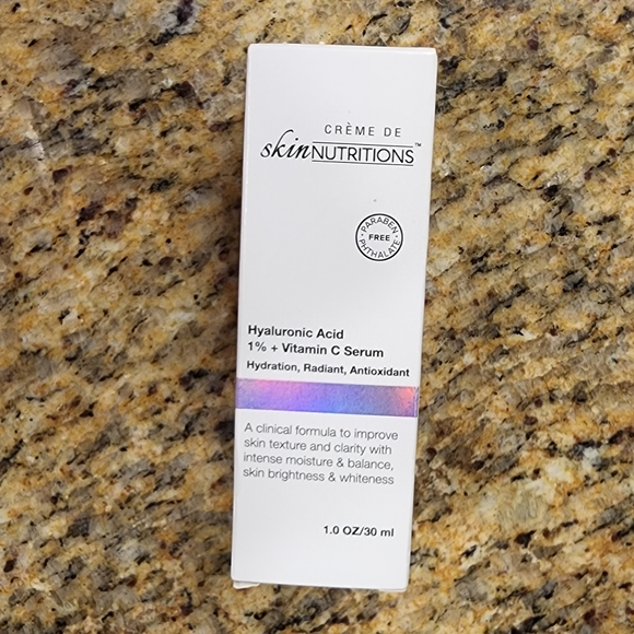 NIB CREME DE SKIN NUTRITIONS HYALURONIC + VITAMIM C SERUM - Picture 3 of 3